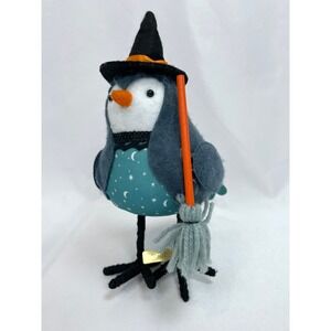 Hyde Eek Featherly Friends Fabric Bird Laspell Halloween Witch Broom 2022